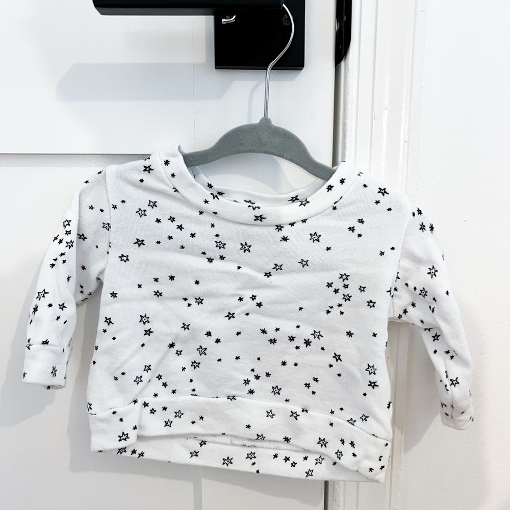 Nordstrom Baby Starry White Kids Top